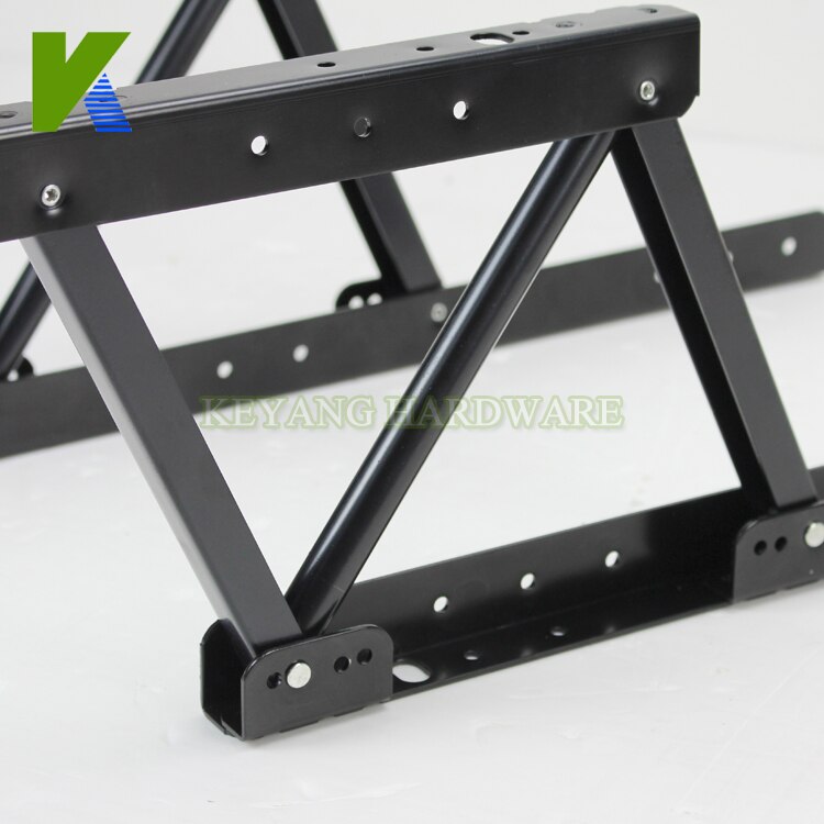 Lift up top mechanism hardware folding coffee table hinge Lifting rack shelf for coffee computer table