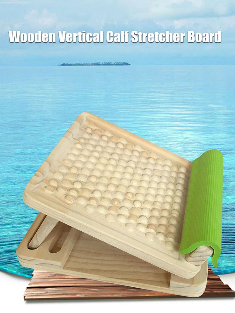 Calf Stretching Slant Board Adjustable Ankle Stretcher Boards Wooden Folding Fitness Pedal Muscle Leg Stretch Slant Board