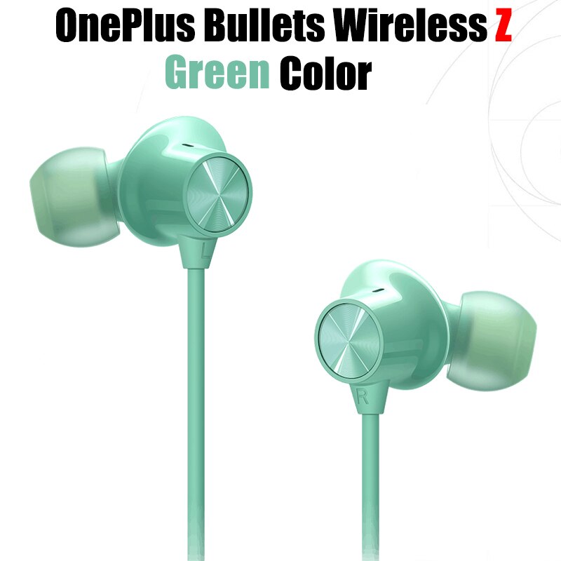Original OnePlus Kugeln Drahtlose Z Kopfhörer magnetisch Kontrolle Schnelle Schalter Paar Kette Schnelle Ladung Für Oneplus 8 Profi: kabellos Z Grün