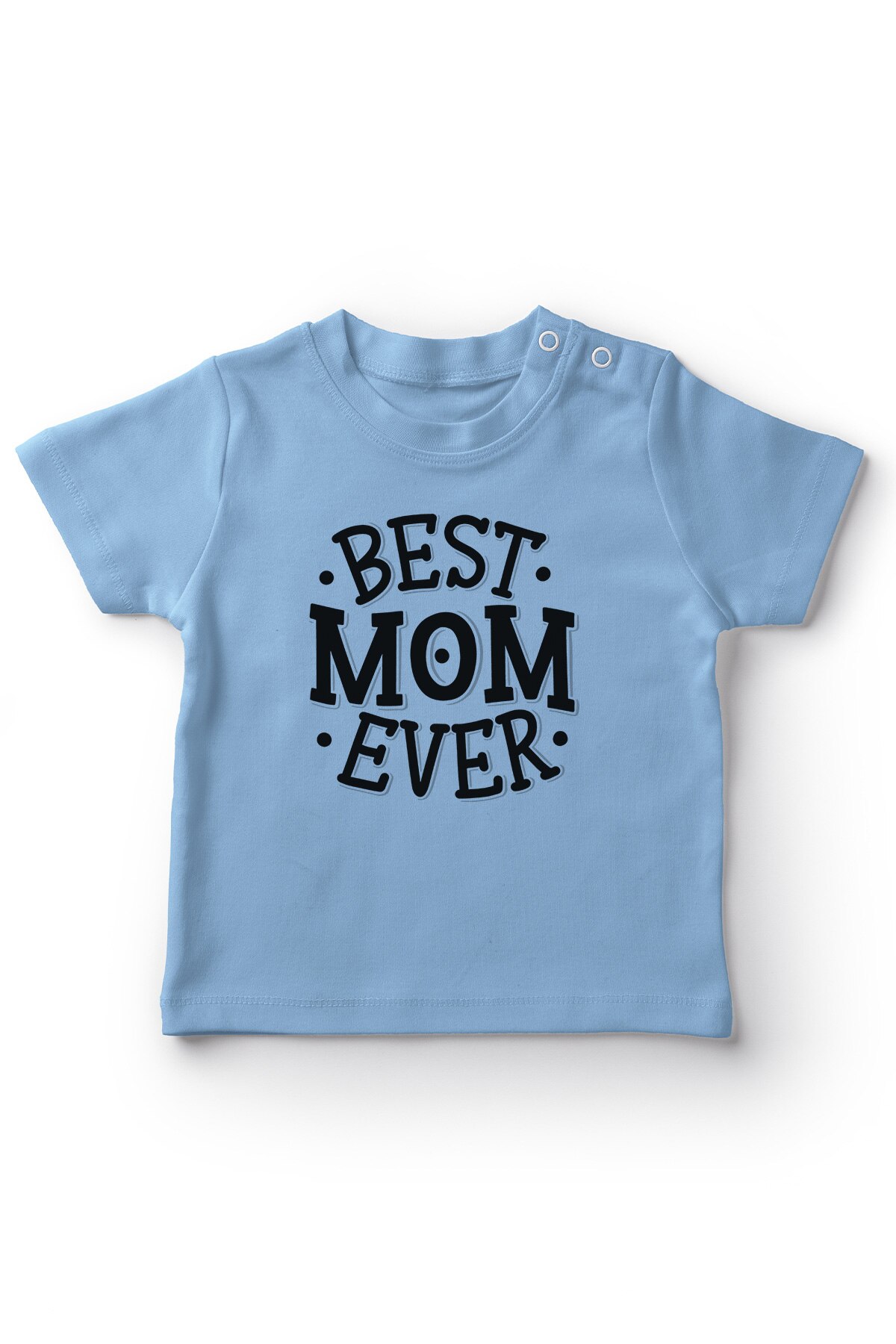 Angemiel bébé meilleur maman bébé garçon T-Shirt bleu