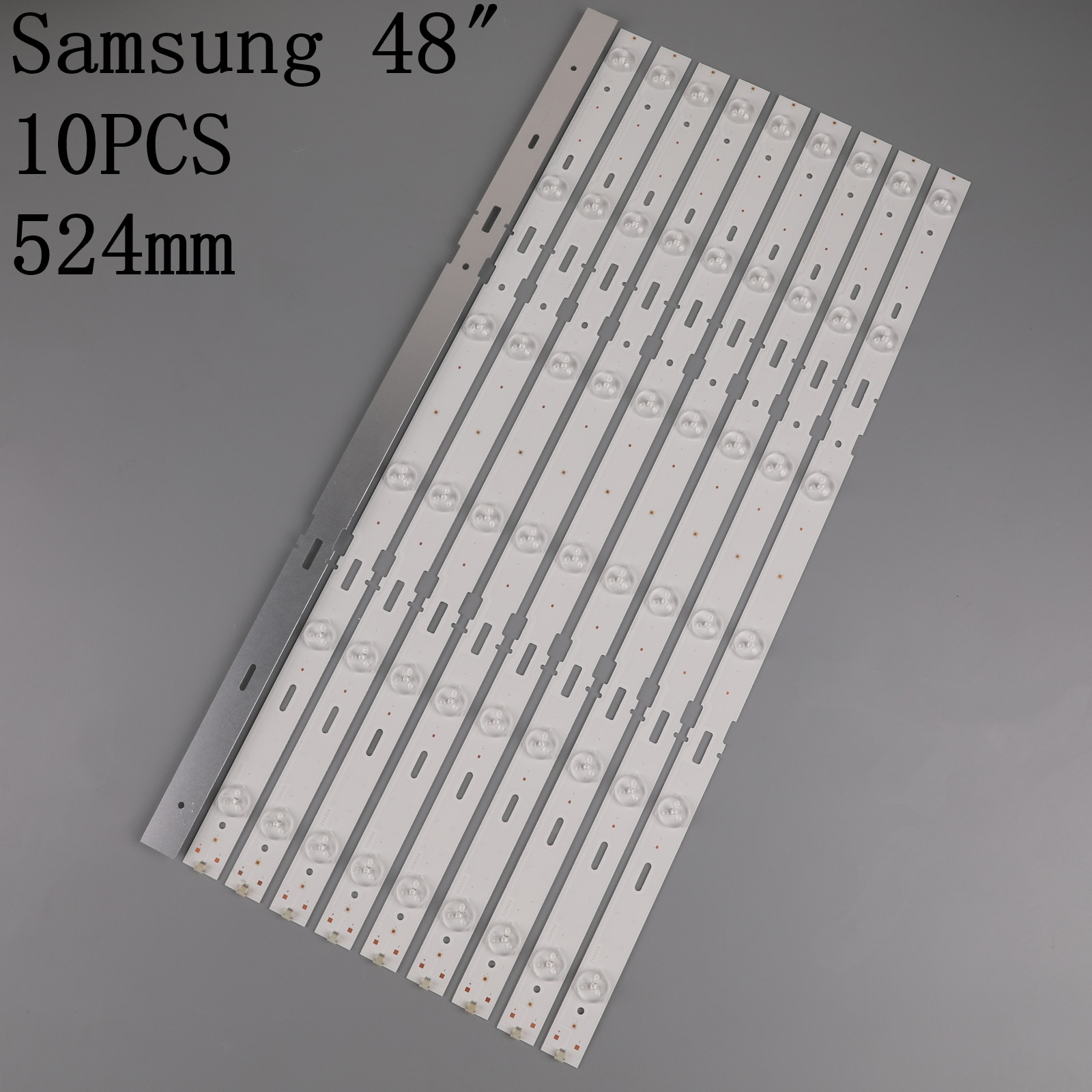 100% 10 stk/sett ledet strimler til grundig 48 tv 48 vle 5421 48 vle 5421bg lsc 480 hn 03 samsung 2013 bue 48 3228 n 1 6 rev 1.0 131209