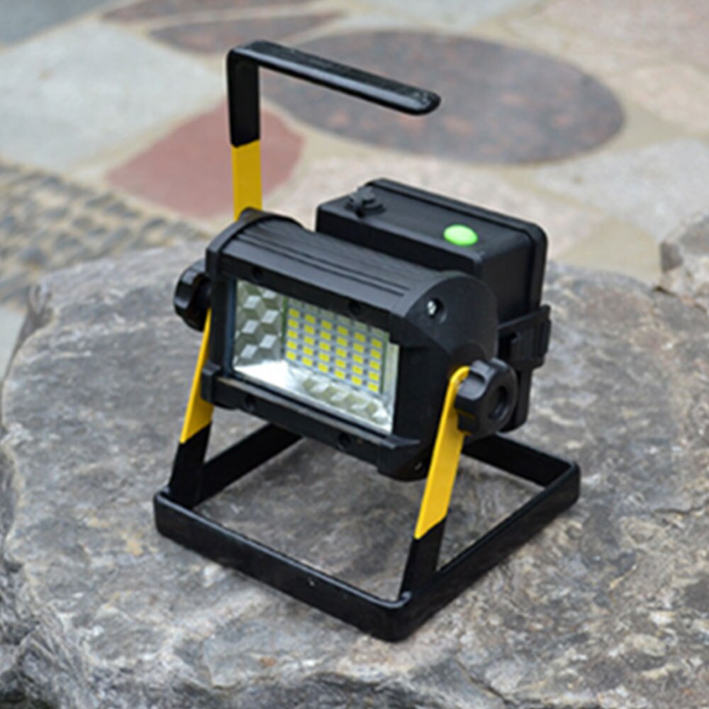 36 led genopladelig bærbar udendørs camping flood light spot arbejdslampe camping fiske lampe