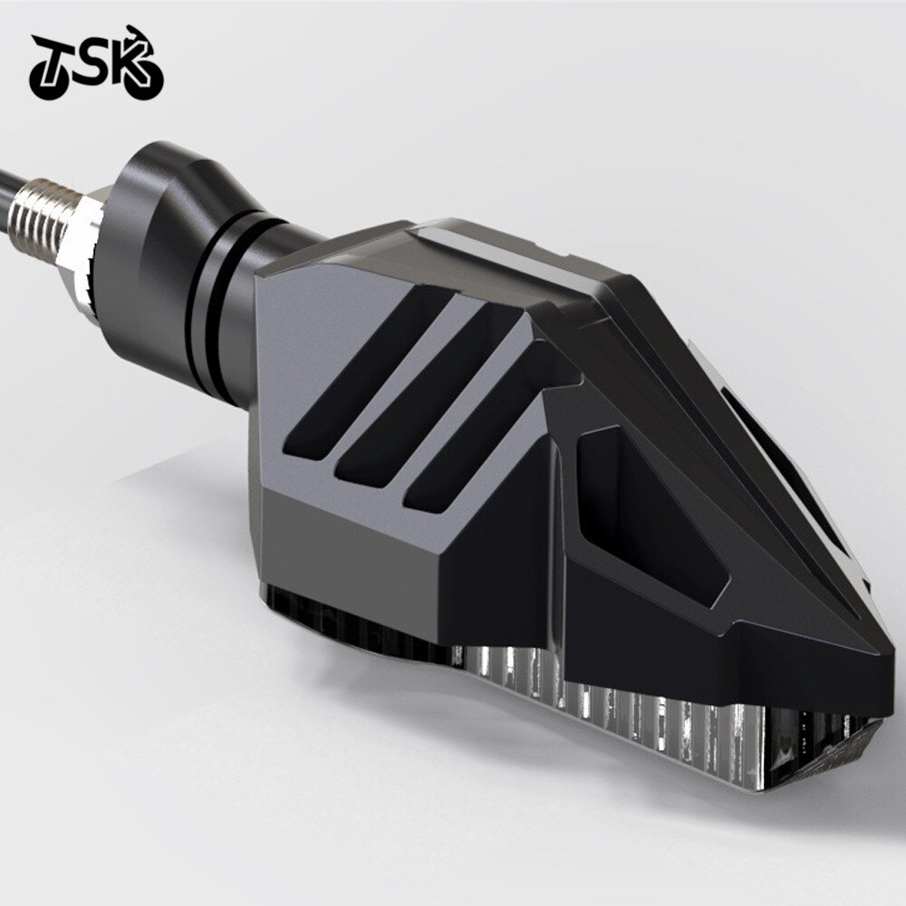 motorfiets-knipperlichten Motorfiets richtingaanwijzers goedgekeurd E50-keurmerk richtingaanwijzer 12V/24V M10 E-keurmerk waterdichte indicator(E50 4PCS