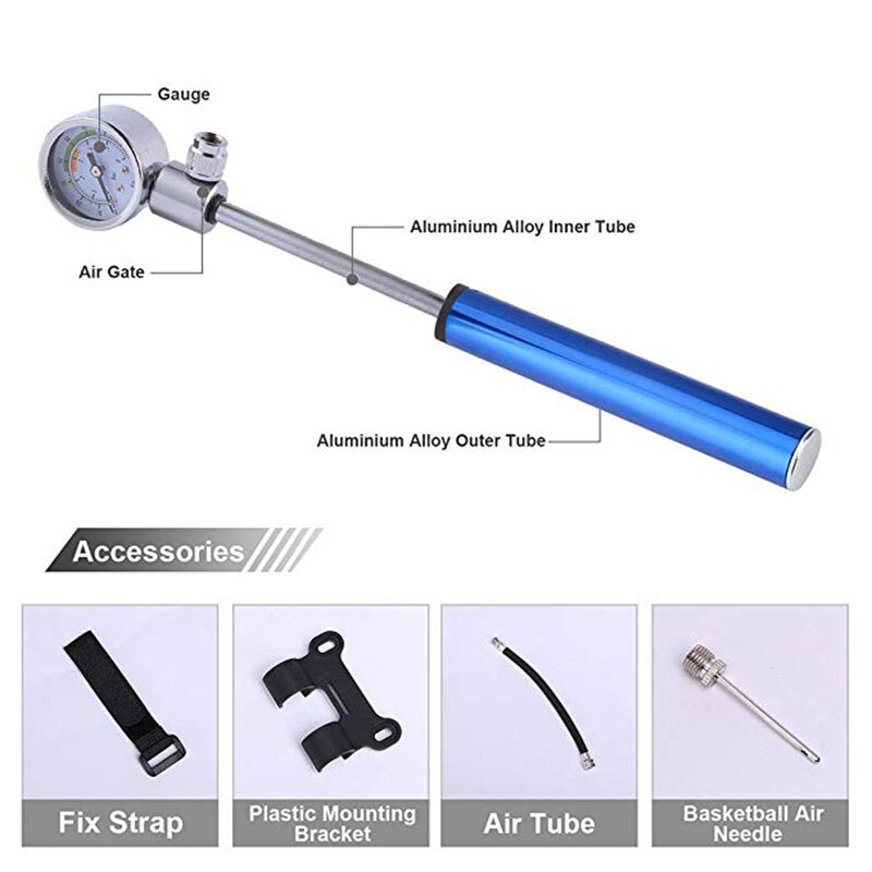 5 farbe Mini Fahrrad Pumpe Tragbare Fahrrad Luftpumpe Fahrrad Reifen Inflator MTB Rennrad Radfahren Pumpe Fahrrad Zubehör