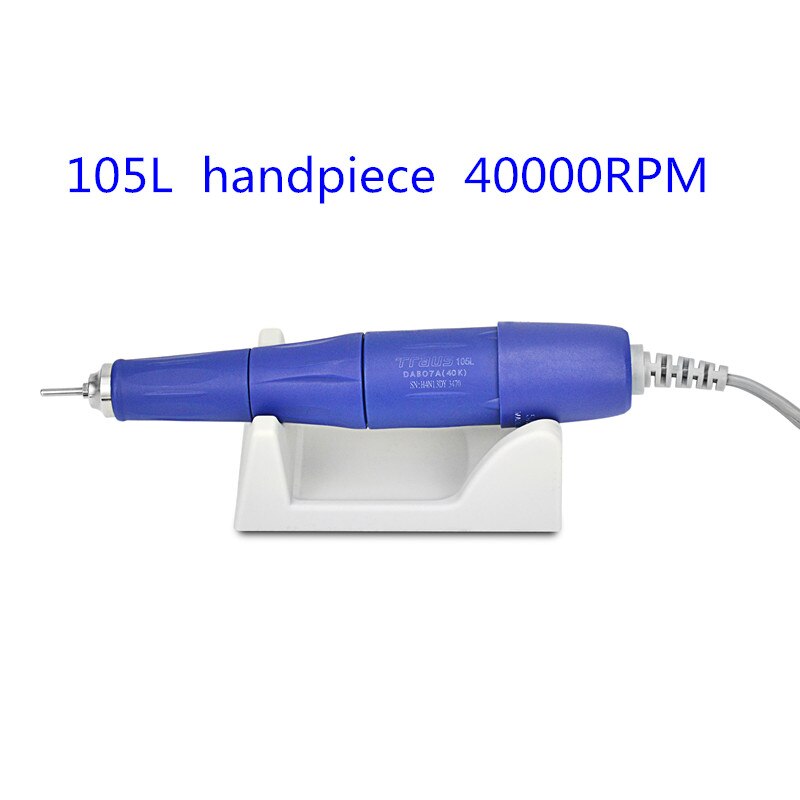 Dental LAB STRONG 210 105L H37L1 SH20N 102L 120II SH37LN handle 35K &amp; 40K RPM Dental Marathon Micromotor Polishing Handpiece: Dark Purple