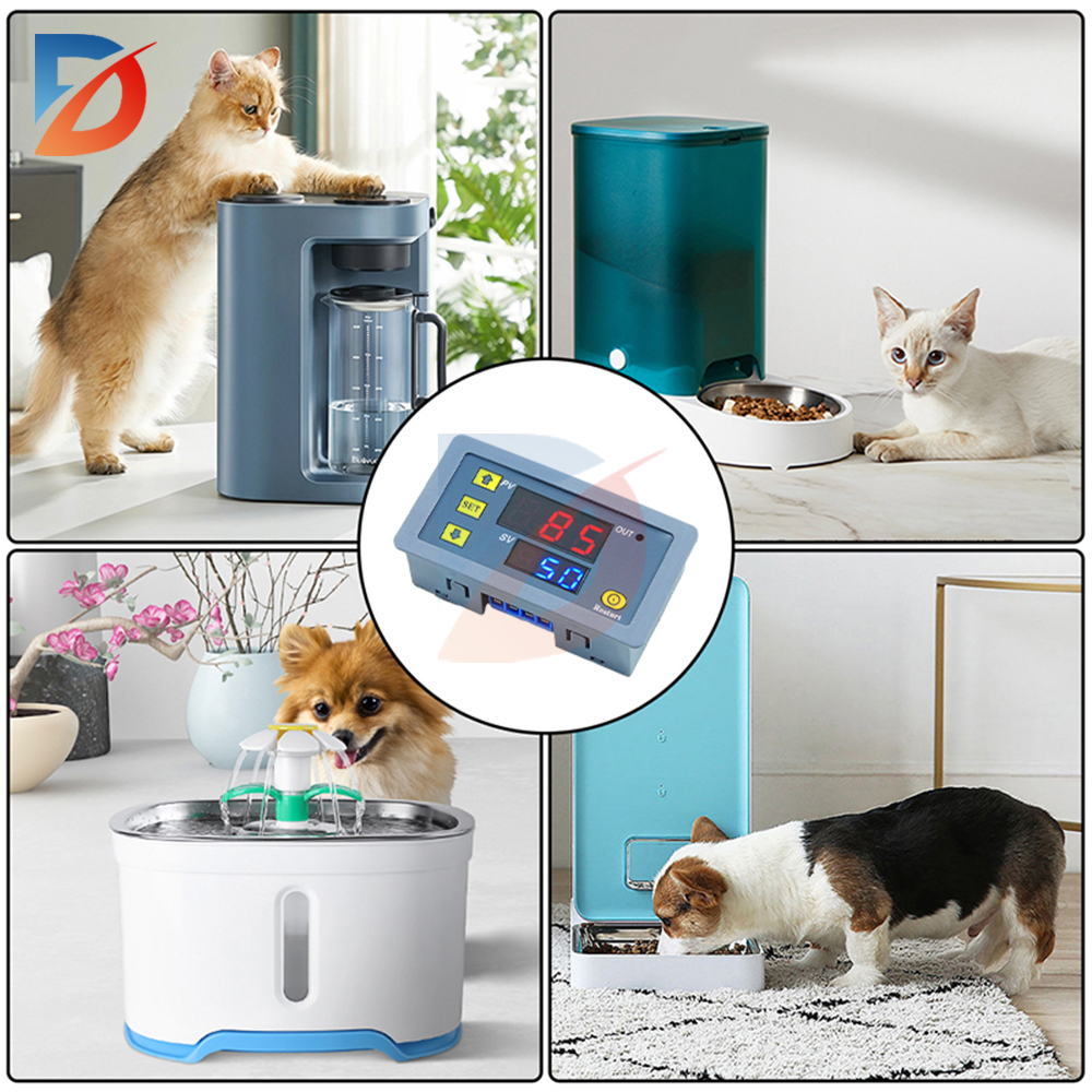 T3230 Cycle Timing Delay Relay LED Display Timer Control Switch Adjustable Timing Relay Delay Switch DC12V DC24V AC110-220V