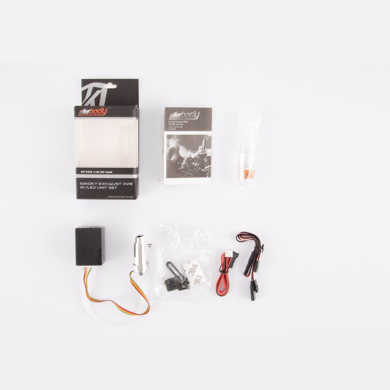 Killerbody Smoky Exhaust Pipe WLED Unit Set fit for 1:10 rc car