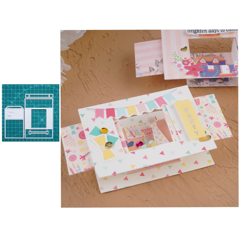Frame Die Collection - Metal Cutting Dies For Scrapbooking & Photo Albums - Carbon Steel
