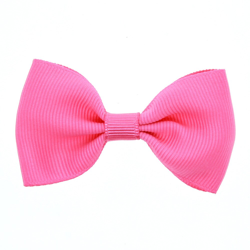 4 Pcs Hair Solid Bow Turban For Children Newborn Kids Headwear Baby Girl Accessories Bowknot Photo Props Hairpin Clip Cute