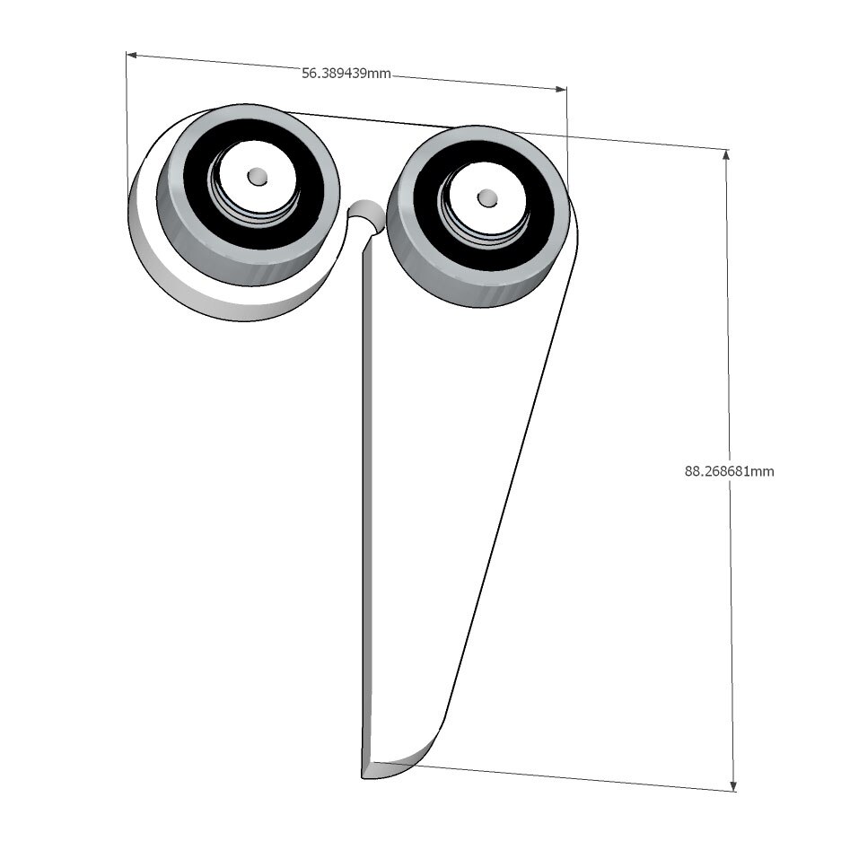 DIY center locator, center gauge, circle to find the center point, circle ruler, center tool, center point