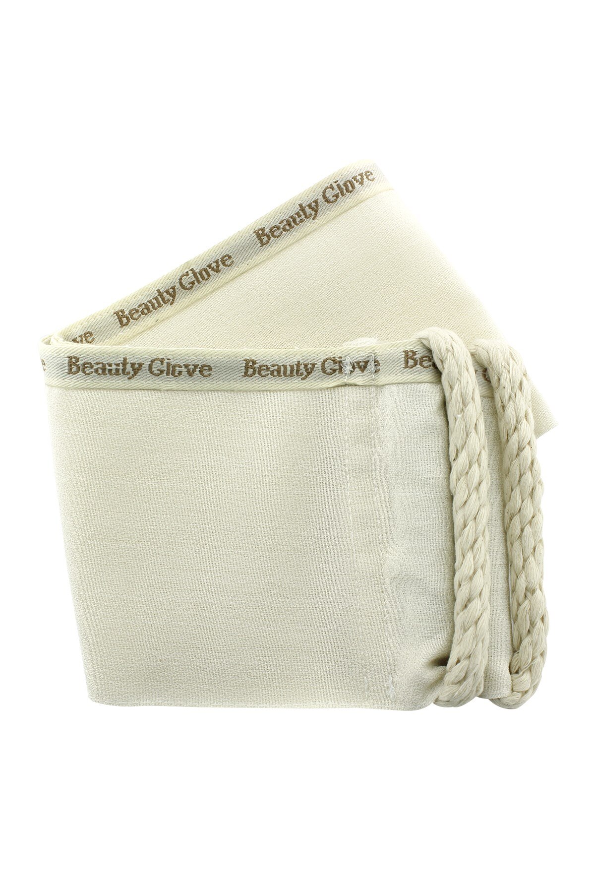 The Beauty Glove 100 Floss Exfoliating Bath Mitt For Back