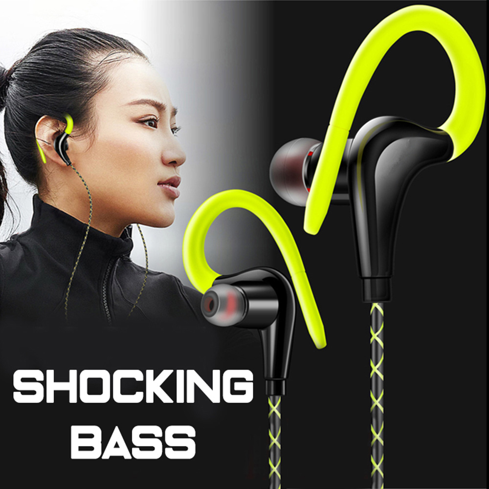 Sicneka Super Bass Sports Headphones HiFi Earphones Sweatproof Running Headset With Microphone For iphone Samsung xiaomi