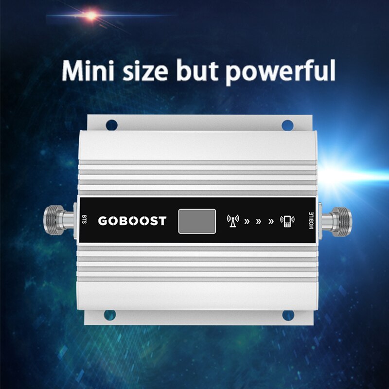 2G Signal Booster GSM 900MHz Band 8 Cell Mobile Phone Signal Booster LCD Display 60dB Gain Cellular Signal Amplifier Repeater