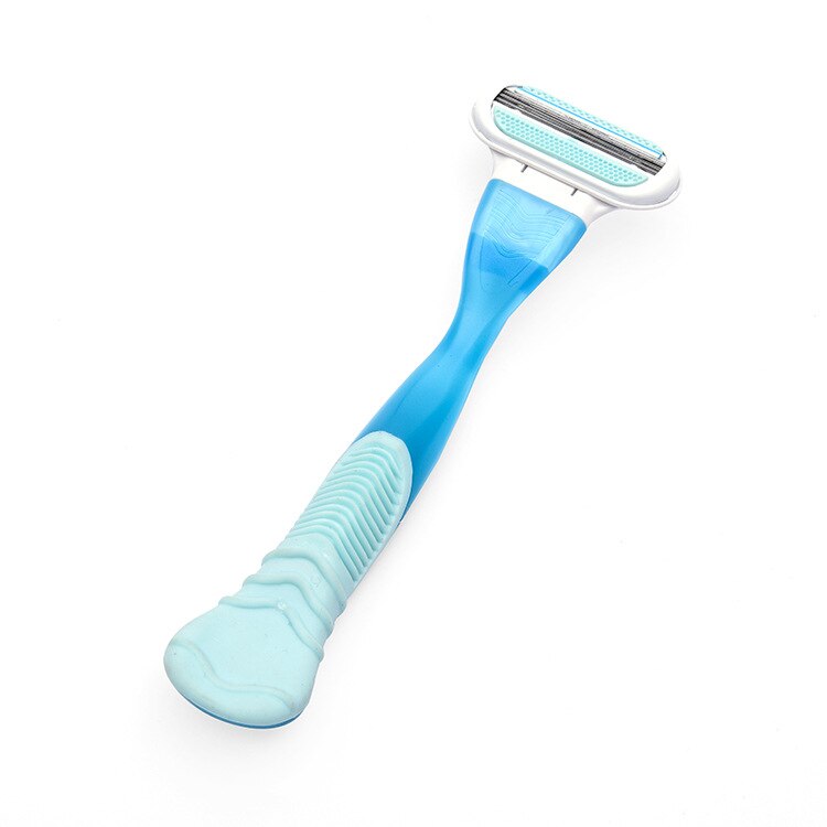 4 Uds. Cuchillas de afeitar para mujeres y 1 ud. Maquinilla de afeitar belleza seguridad cuchilla de afeitar para la cara y el cuerpo de las mujeres