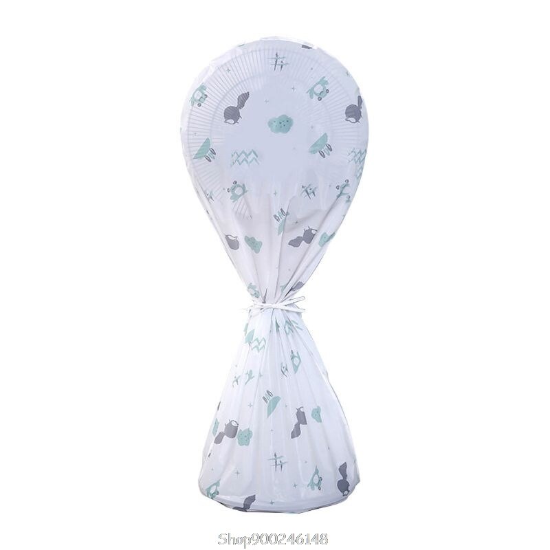 Electric Fan Dust Cover Guard Dust Proof Protector Case Storage Bag Protective Cap Home Organizer S18 20: L-Green Fox