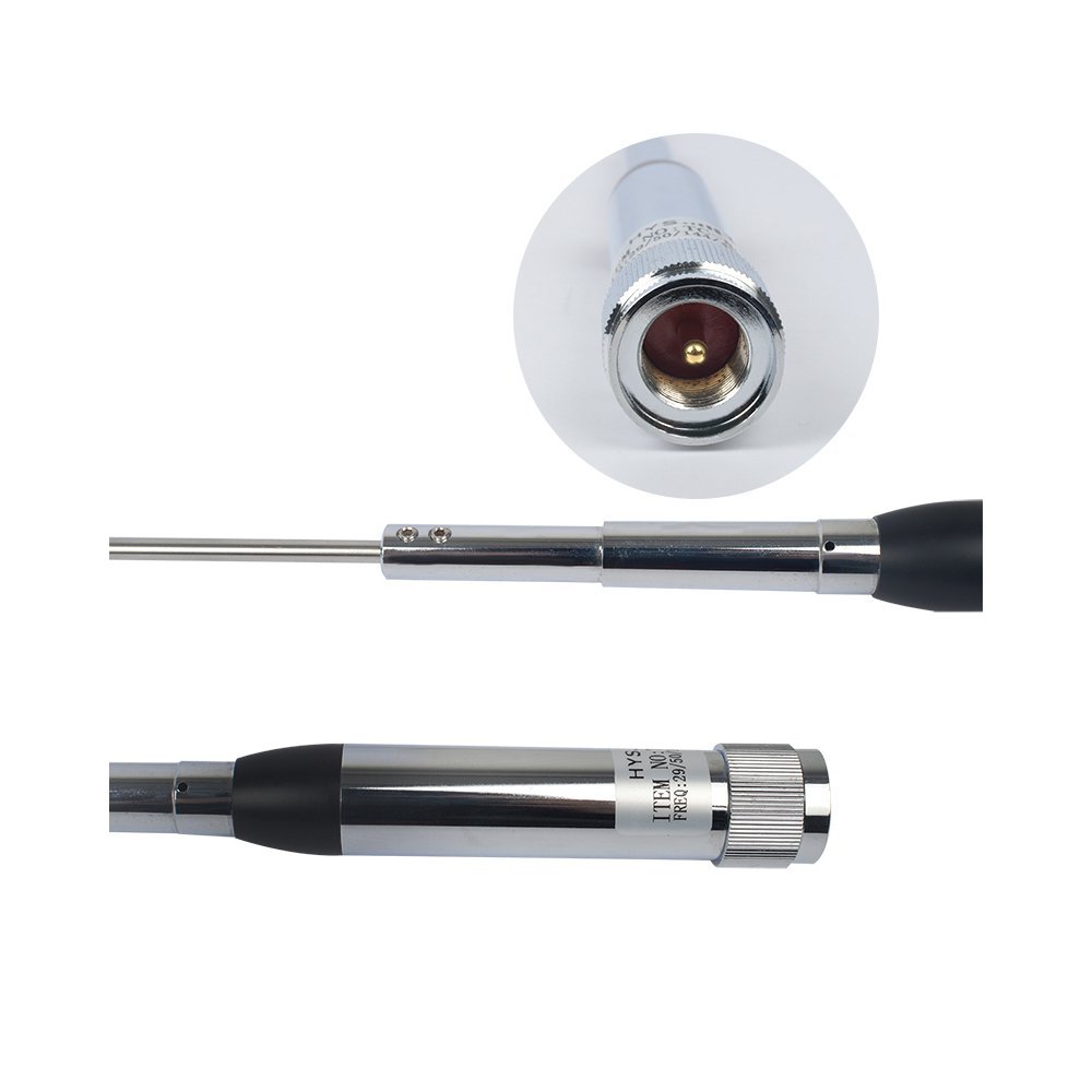 Car radio Antenna 29.6/50/144/430MHz Quad 4 Bands Mobile Antenna CR-8900 for TYT TH-9800 Yaesu FT-8900R Car radio Stainless with