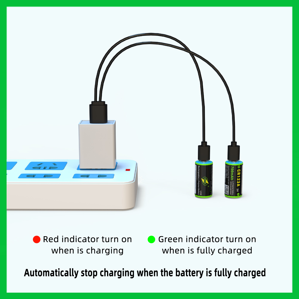 znter 2CR5 6V 700mah TYPE C usb rechargeable polymer 2CR5 rack 6V constant voltage lithium battery