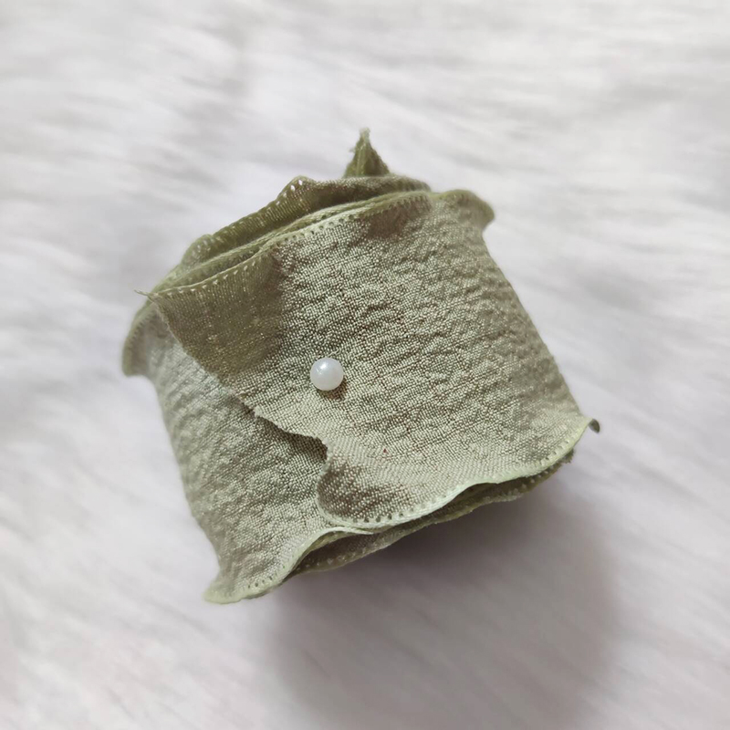 Ruban en Tulle plissé en queue de poisson de 9M, parfait pour l'emballage de bouquets et la décoration de gâteaux, matériel d'artisanat polyvalent pour le bricolage