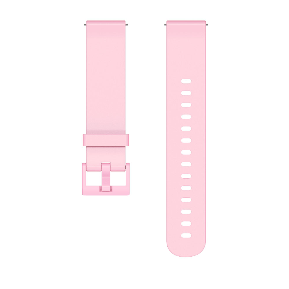 Funda para Huami Amazfit Bip Band, accesorios para reloj inteligente, marco Protector de PC, correa de muñeca de silicona para Amazfit Bip: Arena rosa