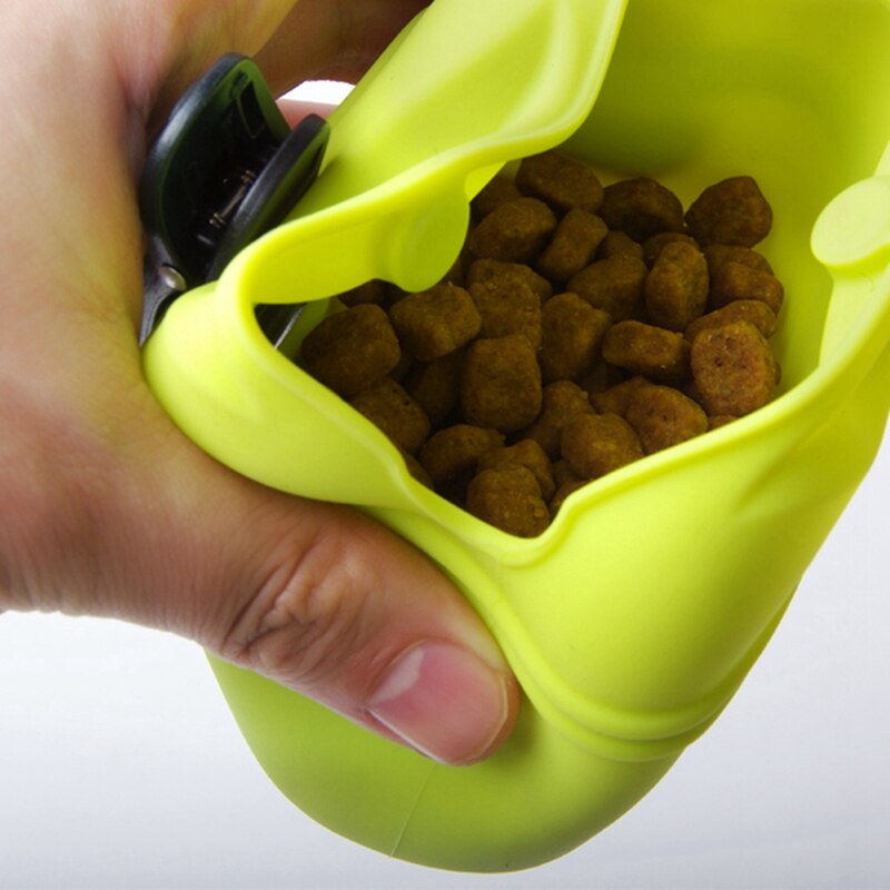 Haustier Hund Ausbildung Tasche Tragbare Behandeln Snack Köder Hunde Gehorsam Beweglichkeit draussen Futtermittel Lager Beutel Lebensmittel Belohnung Taille Taschen