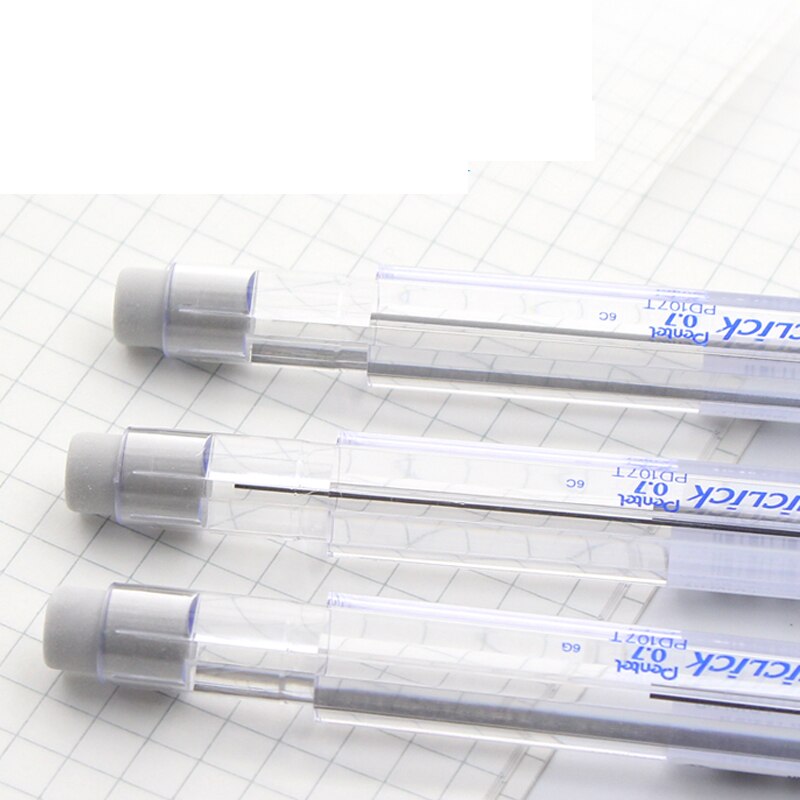 1 pcs Pentel Techniclick Mechanical Pencil 0.5mm PD105T Classic Side Press Automatic Pencil Japan Black/Blue/Green/Pink Color