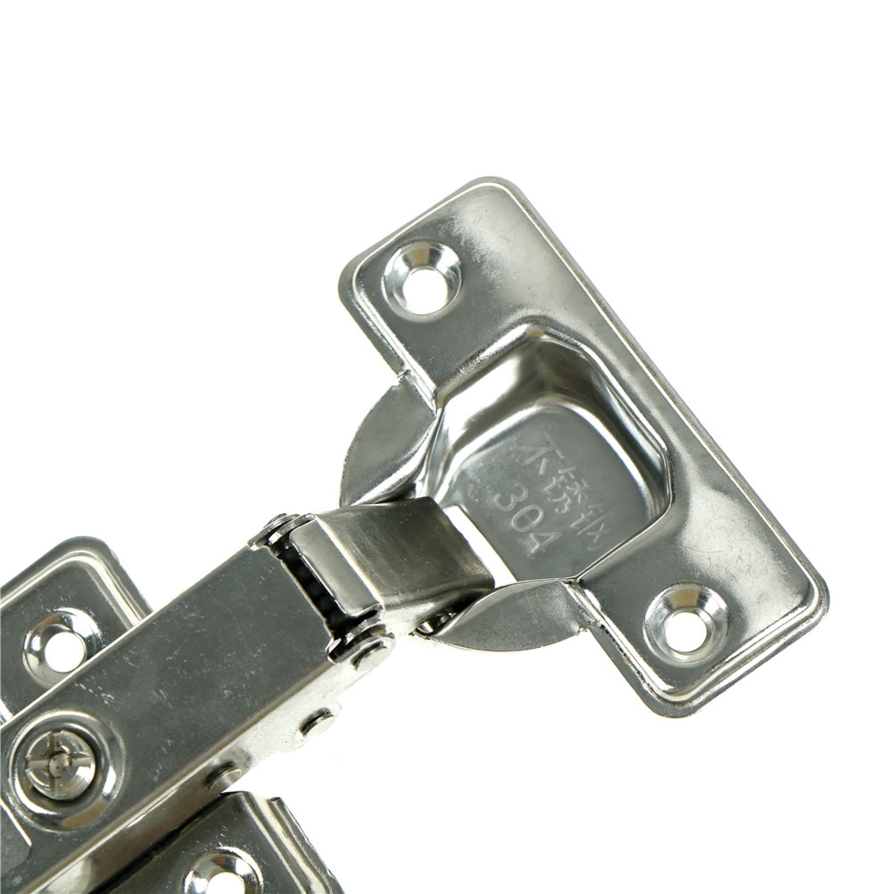 One Piece 35mm Soft Close Full Overlay Hydraulic Hinges Cabinet Kitchen Door Hinge Cup Half Overlay Insert Embed Hinges