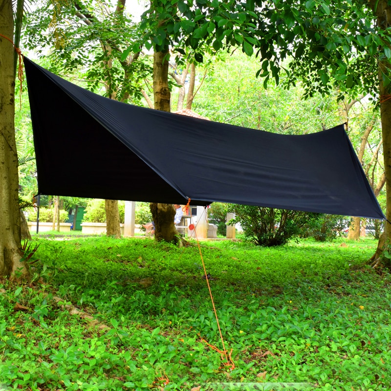 Aricxi – pare-soleil de plage 3.6x2.8m, bâche, tente, ombrage, ultraléger, UV, auvent de jardin, hamac de Camping en plein air, pluie et mouche