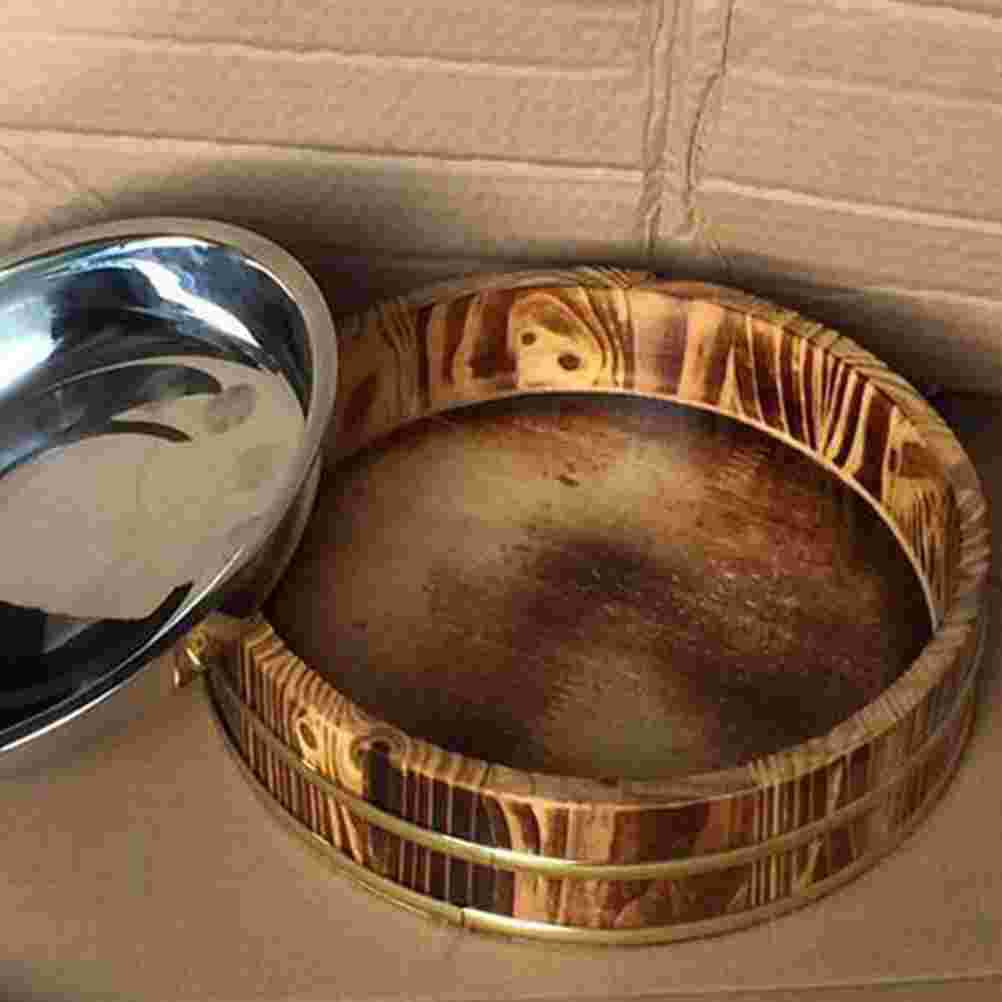 1 Pc Practical Storage Bucket Sushi Bucket Tofu Bucket Serving Tray