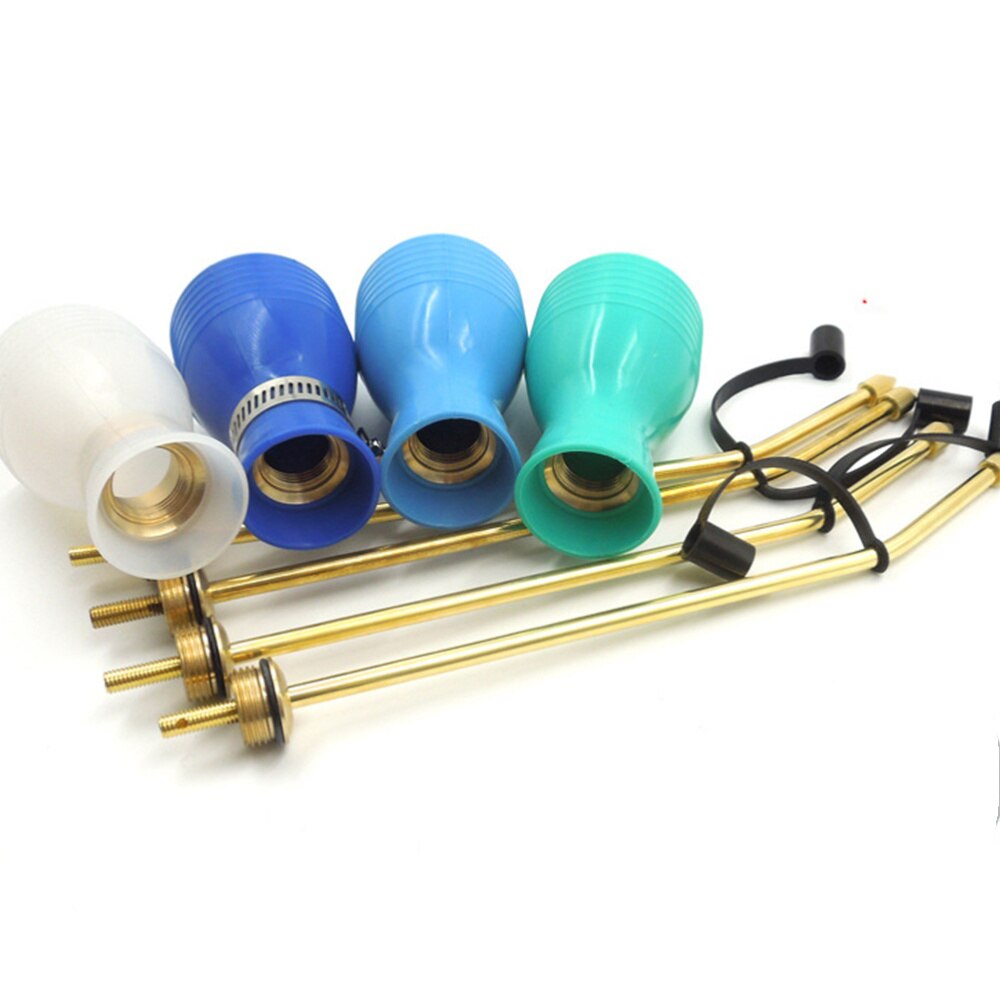 1PC Powder Duster Rubber Pest Control Applicator Bulb Duster Sprayer with Long Copper Lance for Ants Termites