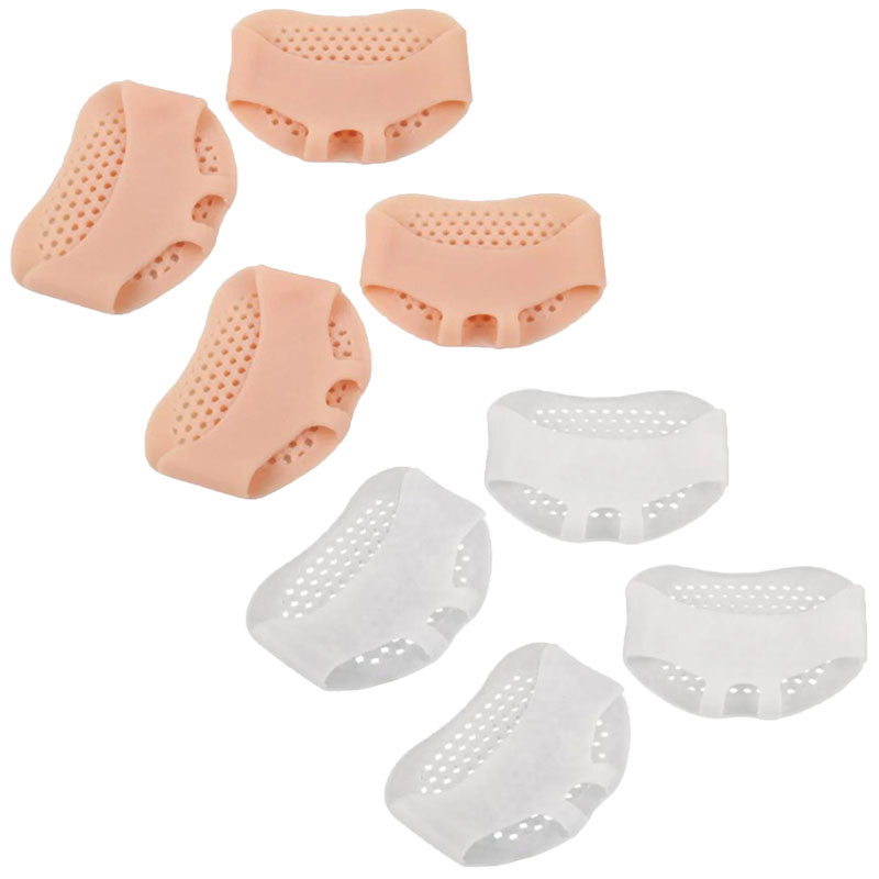 Silicone Metatarsal Pads Toe Separator Pain Relief Foot Pads Orthotics Foot Massage Insoles Forefoot Socks Foot Care Tool