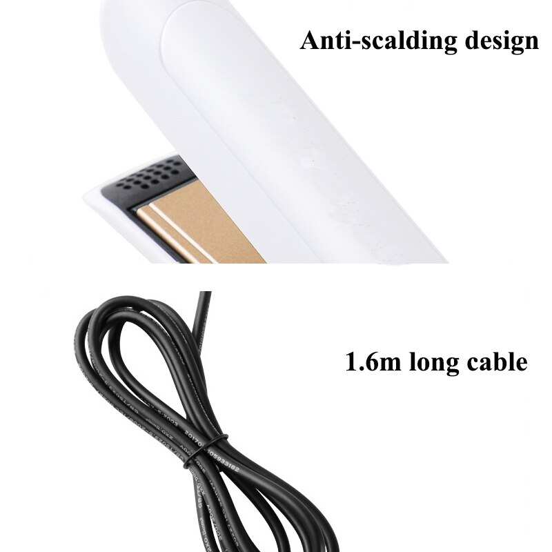 2 in 1 Hair Straightener Flat Iron Pro Ceramic Hair Curler Marcel Curling Irons Stove Large Wand Mini Style Tool Roller Magic