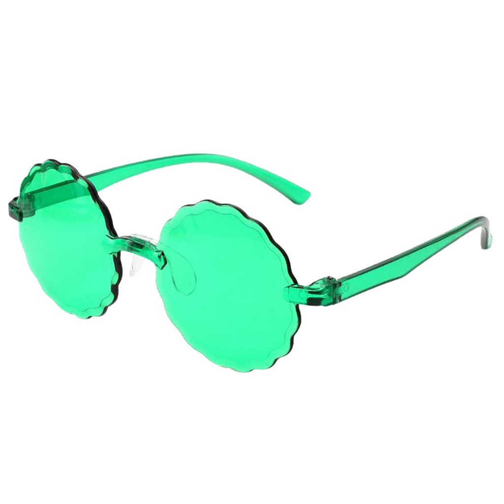 One Piece Frameless Multilateral Shaped Lens Sunglasses Women Transparent Plastic Glasses Female Gradient Sun Glasses: B