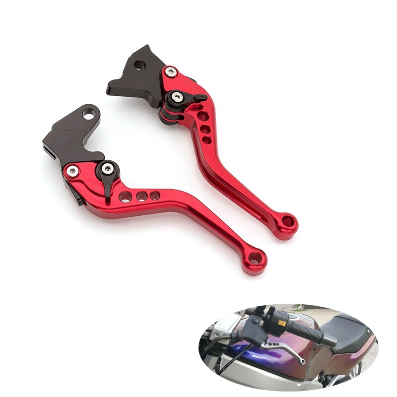 Voor Suzuki GS500 Gs 500 1989 - 1990 1991 1992 1993 1994 Cnc Aluminium Verstelbare Motorfiets Rem Koppeling Hevels handvat Grips
