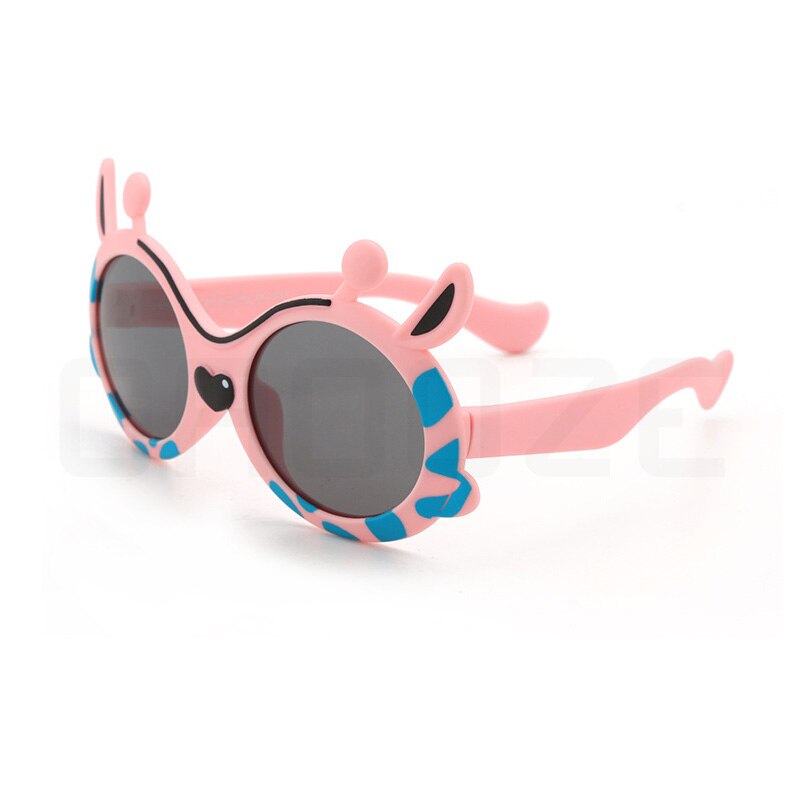 GAOOZE Children Polarized Sunglasses Luxury Polarizing Glasses Boys Girls Sunglasses Oval Giraffe Animal Glasses Oculos LXD261