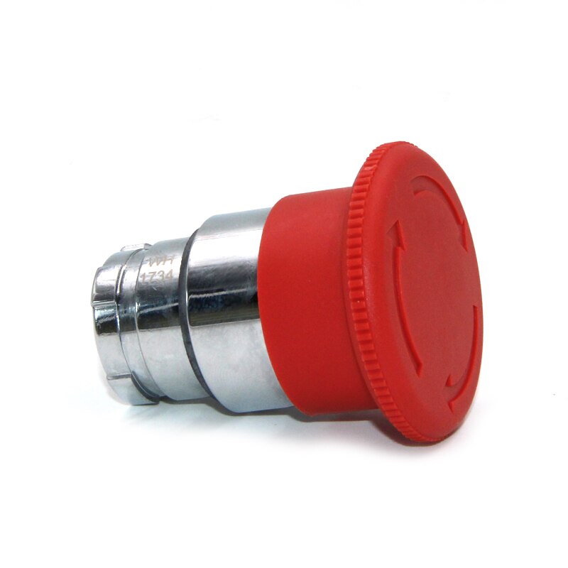 Schneider Electric-Cabezal de botón de parada DE EMERGENCIA SERIE XB2B ZB2BS54C, color rojo, ZB2-BS54C