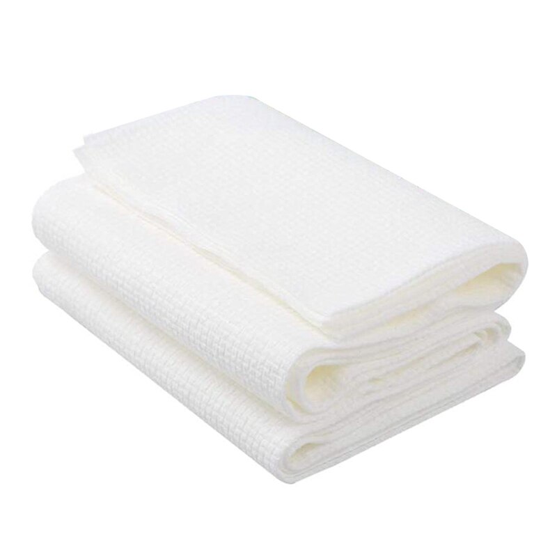 6 stuks wegwerpbadhanddoek, witte zachte badhanddoek, draagbare, ademende, dikke badhanddoek voor hotelreizen: Default Title