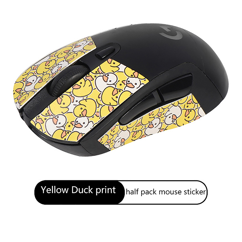 1PCS Mouse Grip Tape Skate Handmade Sticker Non Slip Lizard Skin Suck Sweat For Logitech G403 G603 G703 DIY Without Mouse: Coffee