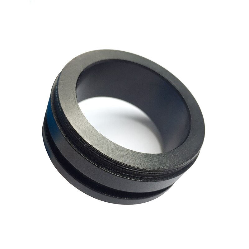 42 mm/48 mm Thread Aluminum Objective Adapter Ring for Stereo Microscope to Attached LED or Fluorescence Ring Light