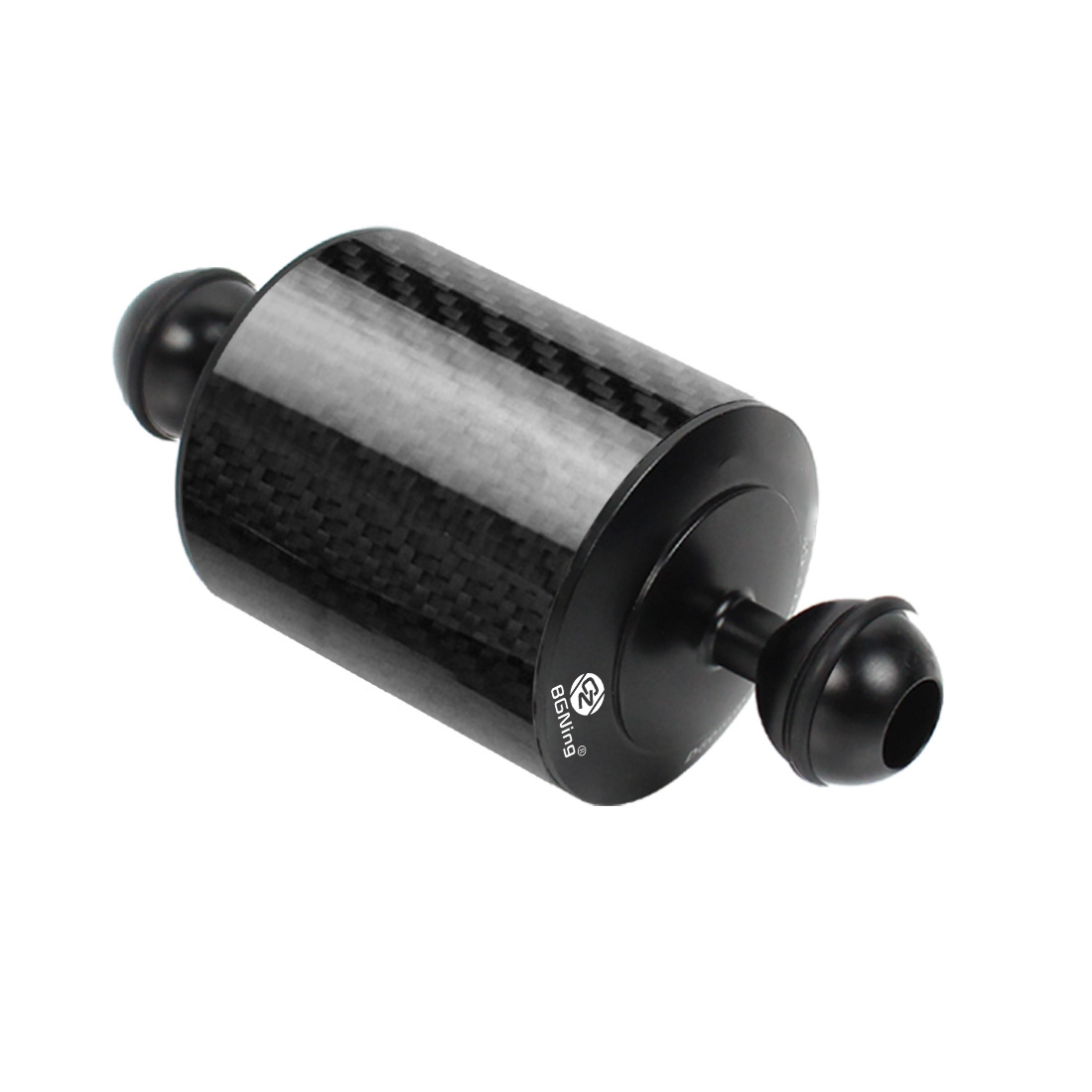 Carbon Fiber Float Buoyancy Diving Housing Aquatic Arm Extended Bracket Dual Ball Floating Arm Mount Camera Underwater Tray Kit
