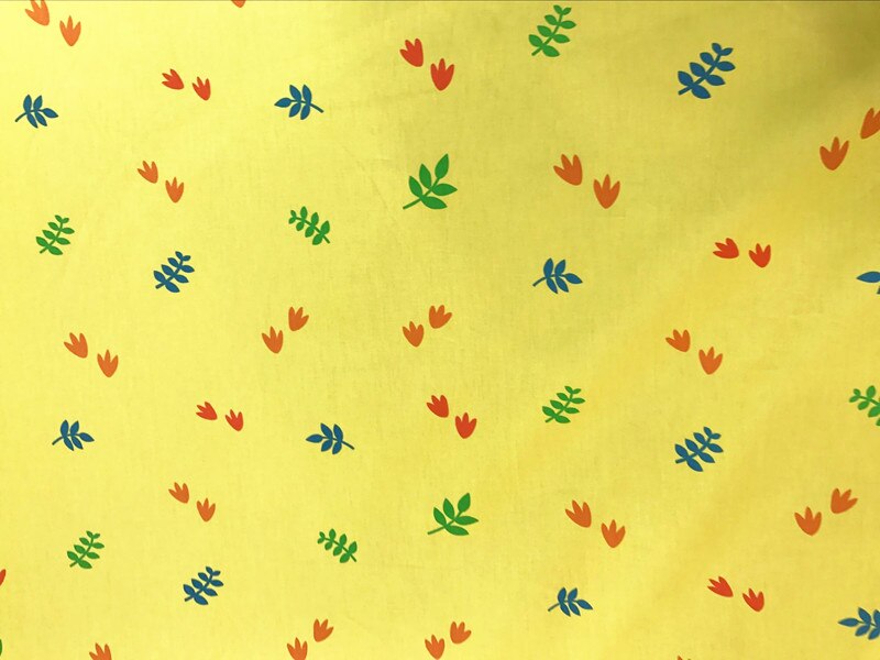 Printed Cartoon Animals Baby Cotton Upholstery Fabric by half meter forDIY Sewing Quilt Scrapbooking Tissue Needlework Material: Black / 200 cm x 160