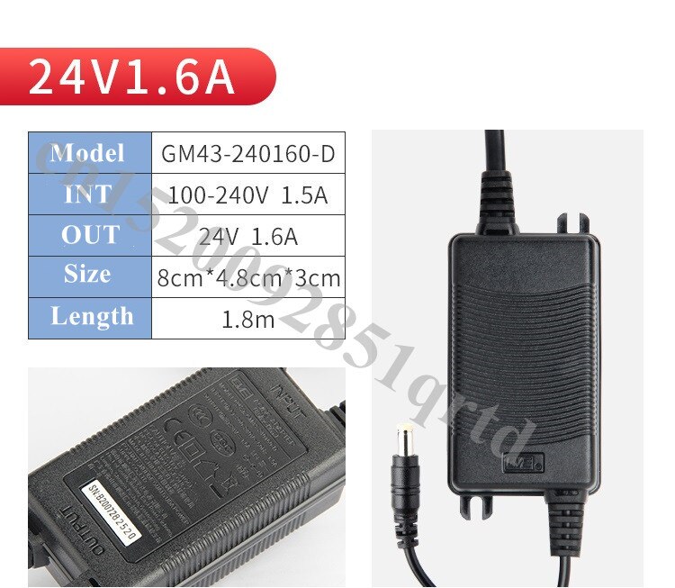 Water purifier RO Booster Pump Power Adapter Transformer 1.5A-5A 3A Input 100-240V,50-60Hz,Output DC24V Osmosis Inversa Sistema: 24V 1.6A