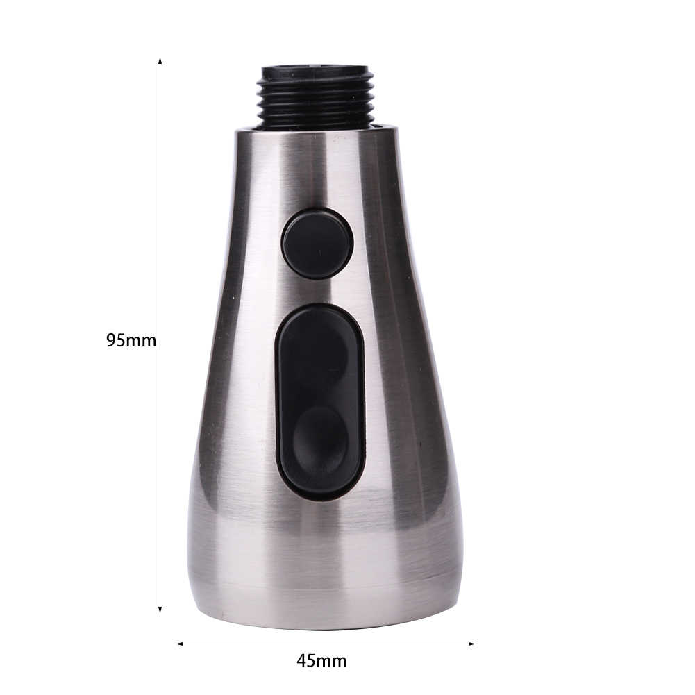 360 grad Wasserhahn Filter Funktionen Küche Waschbecken Dusche sprühen Filter Tippen ziehen-aus Düse Küche Zubehör: C