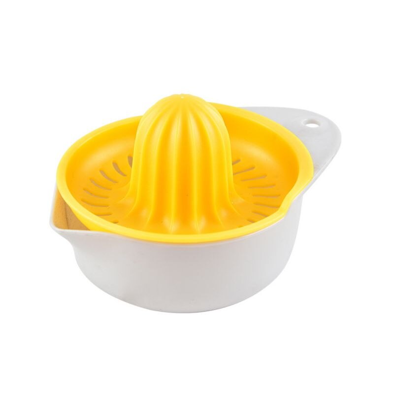 Manual Juicer Simple Juicer Convenient Lemon Juicer Manual Lemon Juicer Fruit Juicer-1: Yellow