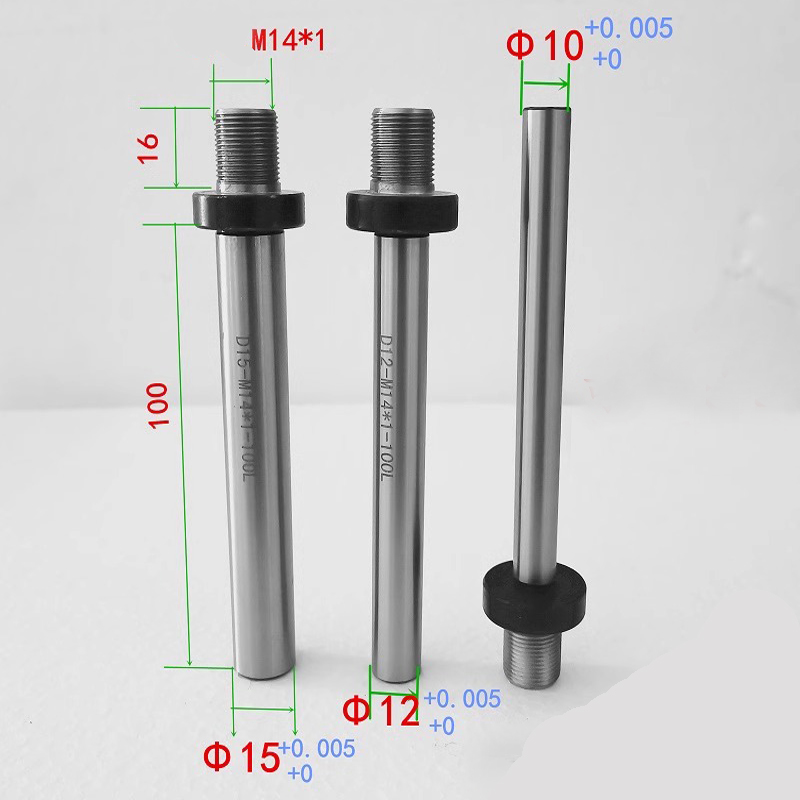 Modifierad svarv bänkborr borrspindel träbearbetning chuck borrfixtur chuckaxel borrchuckstång  od10mm/12m/15mm