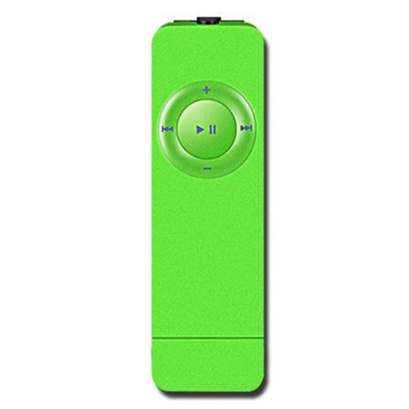 Usb In-Line Card MP3 Speler U Schijf Mp3 Speler Reproductor De Musica Lossless Geluid Muziek Media MP3 Speler ondersteuning Micro: green