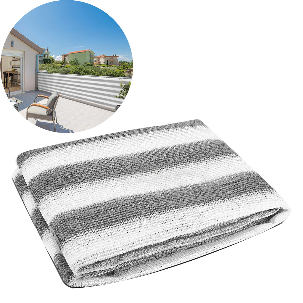 Balcony Privacy Screen Fence Mesh For Balcony Windscreen Sun Shade UV-Proof Balcony Net G1014