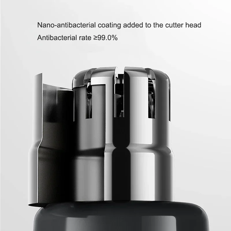 XIAOMI Mijia-cortador de pelo eléctrico para nariz, portátil, para nariz, orejas, pelo, cejas, recargable, indoloro