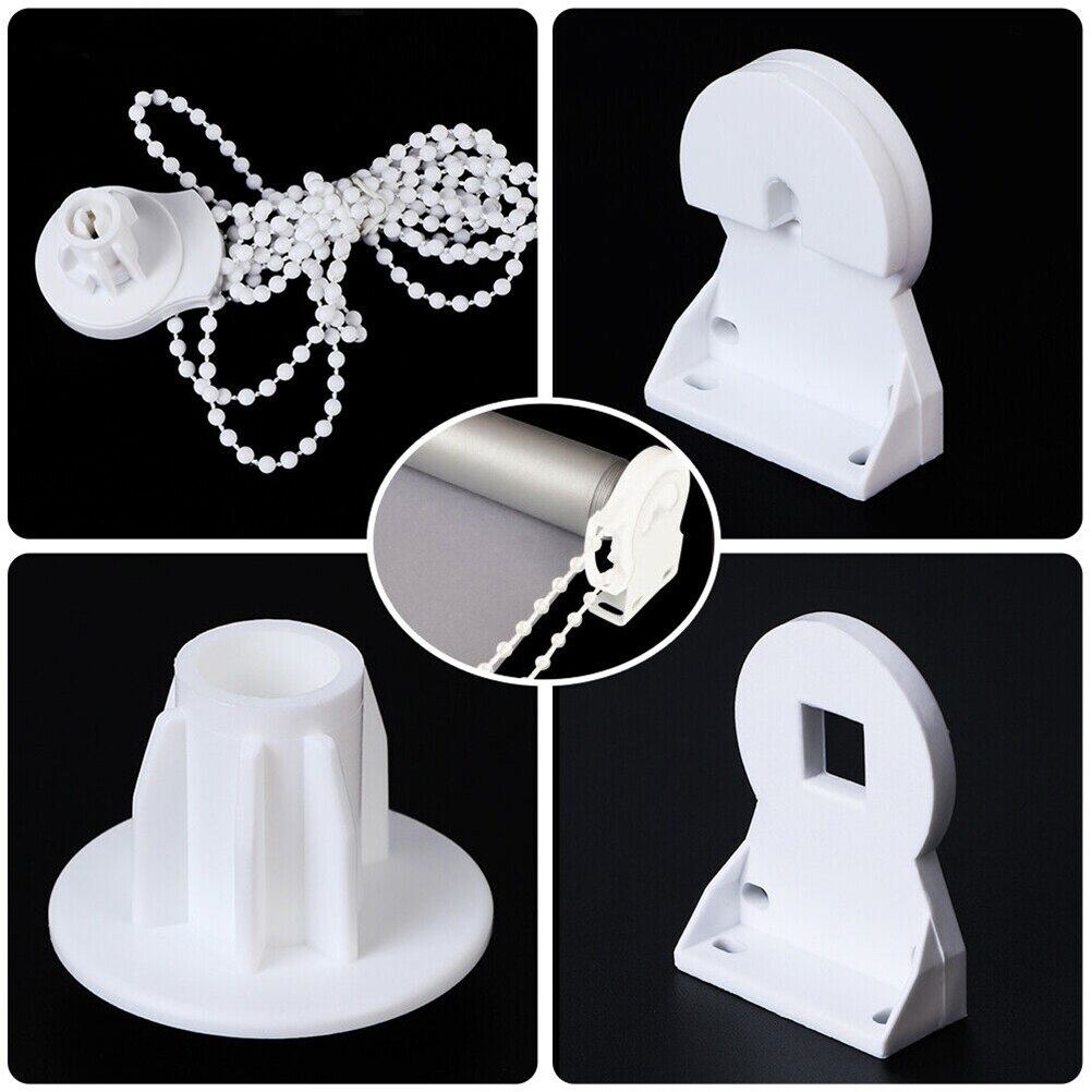Roller Blind Fitting Repair Kit 25mm Replacements Complete Brackets with Chain