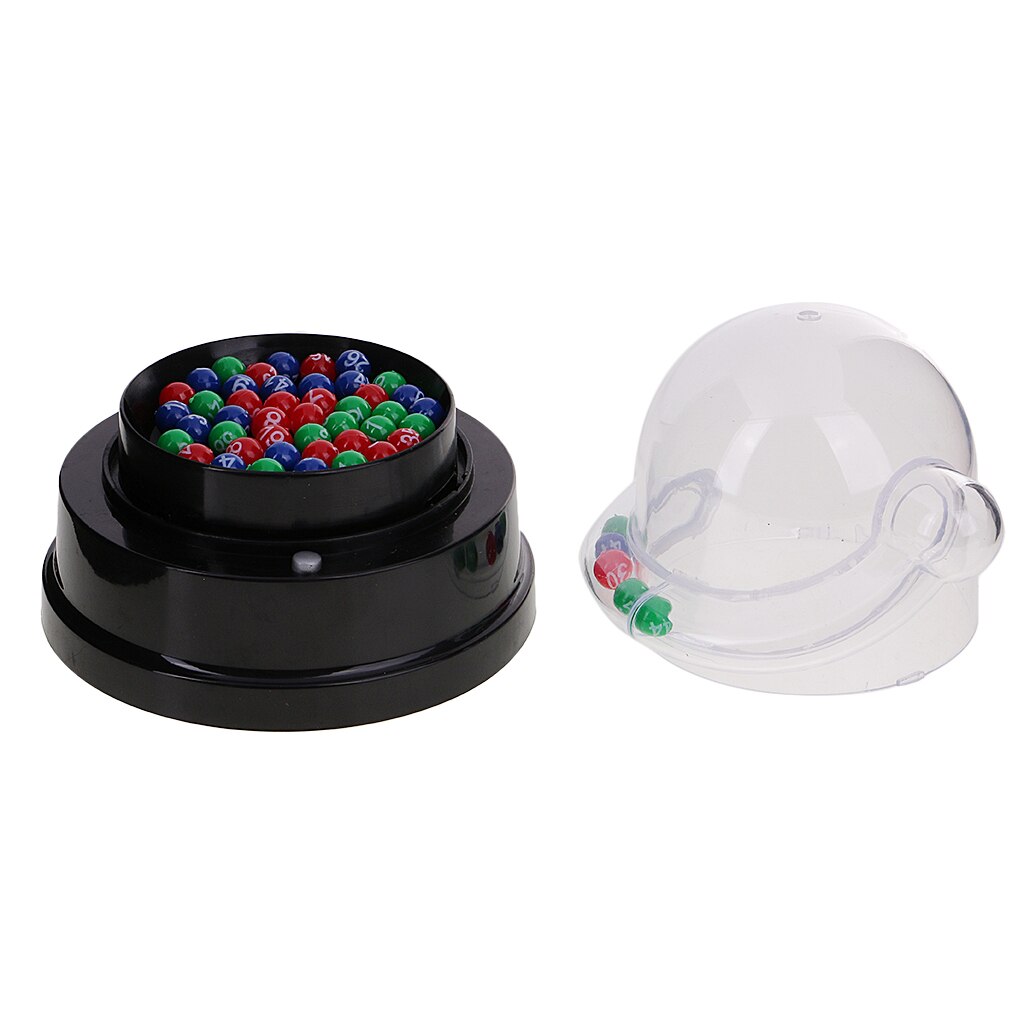 Premium Mini Electric Lucky Digital Picker + Color Ball Party Bingo Lucky Ball Game Bar Club Restaurant Cafe Game Supplies