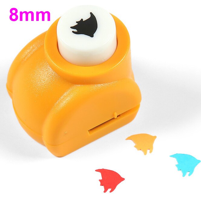 1PC Hole Punch Craft DIY Scrapbooking Cards Printing Paper Shaper Mini Cutter Random Color best: fish